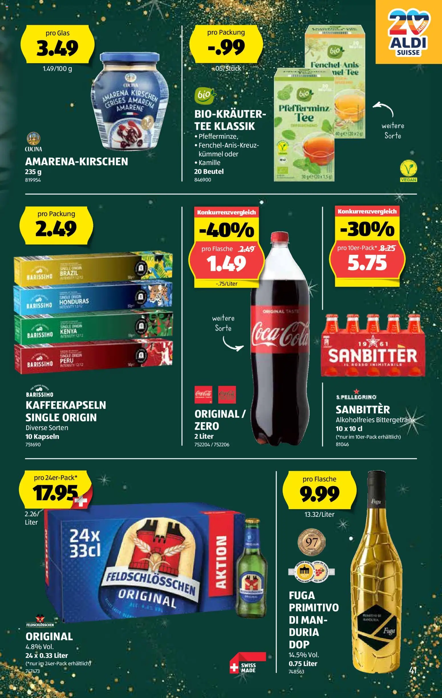 Aldi - Black Friday – gültig ab 27.11.2025 | Seite: 42 | Produkte: Kirschen, Tee