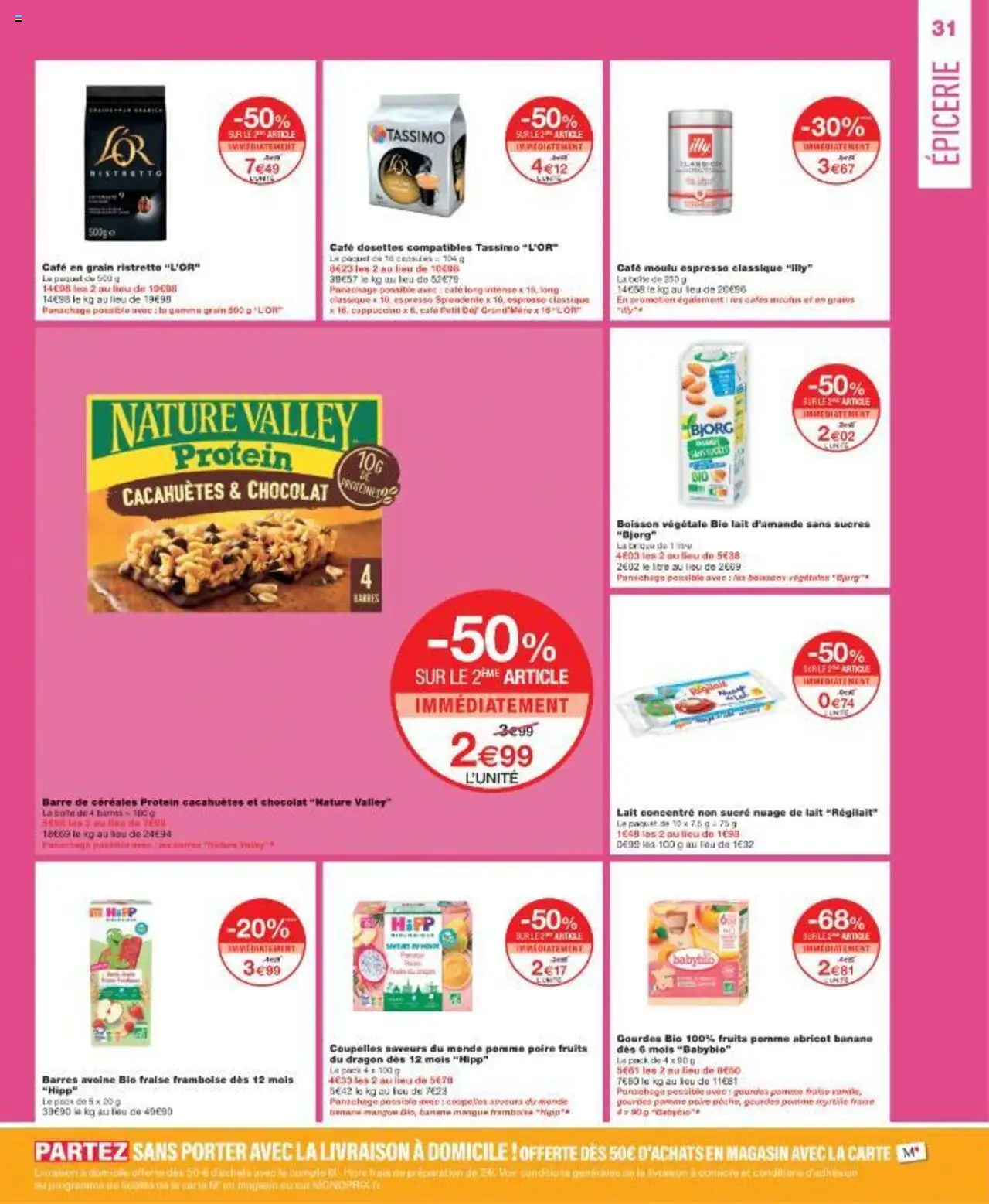  | Page: 31 | Produits: Tassimo, Fraise, Mangue, Lait concentré
