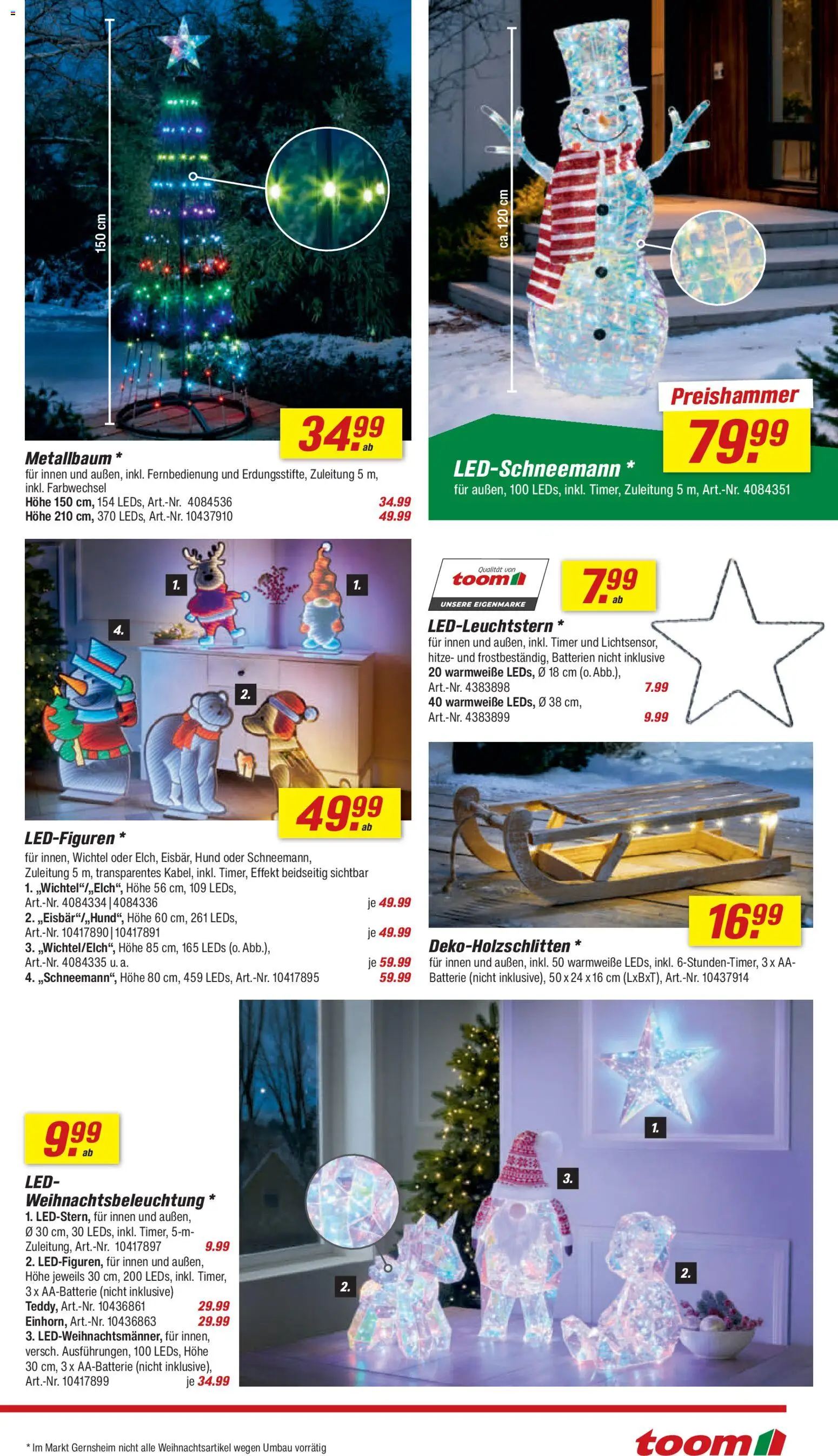 Toom Baumarkt Prospekt 	 – gültig ab 15.11.2025 | Seite: 3 | Produkte: Batterien, Batterie