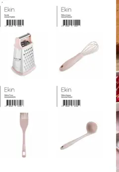 04.09.2025 tarihinden itibaren geçerli olan Karaca kataloğu önizlemesi | Sayfa: 140 | Ürünler: Çırpıcı, Fırça, Rende, Kepçe