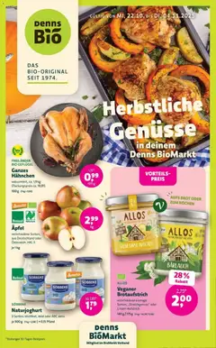 Denns BioMarkt Angebote ab 22.10.2025 gültig