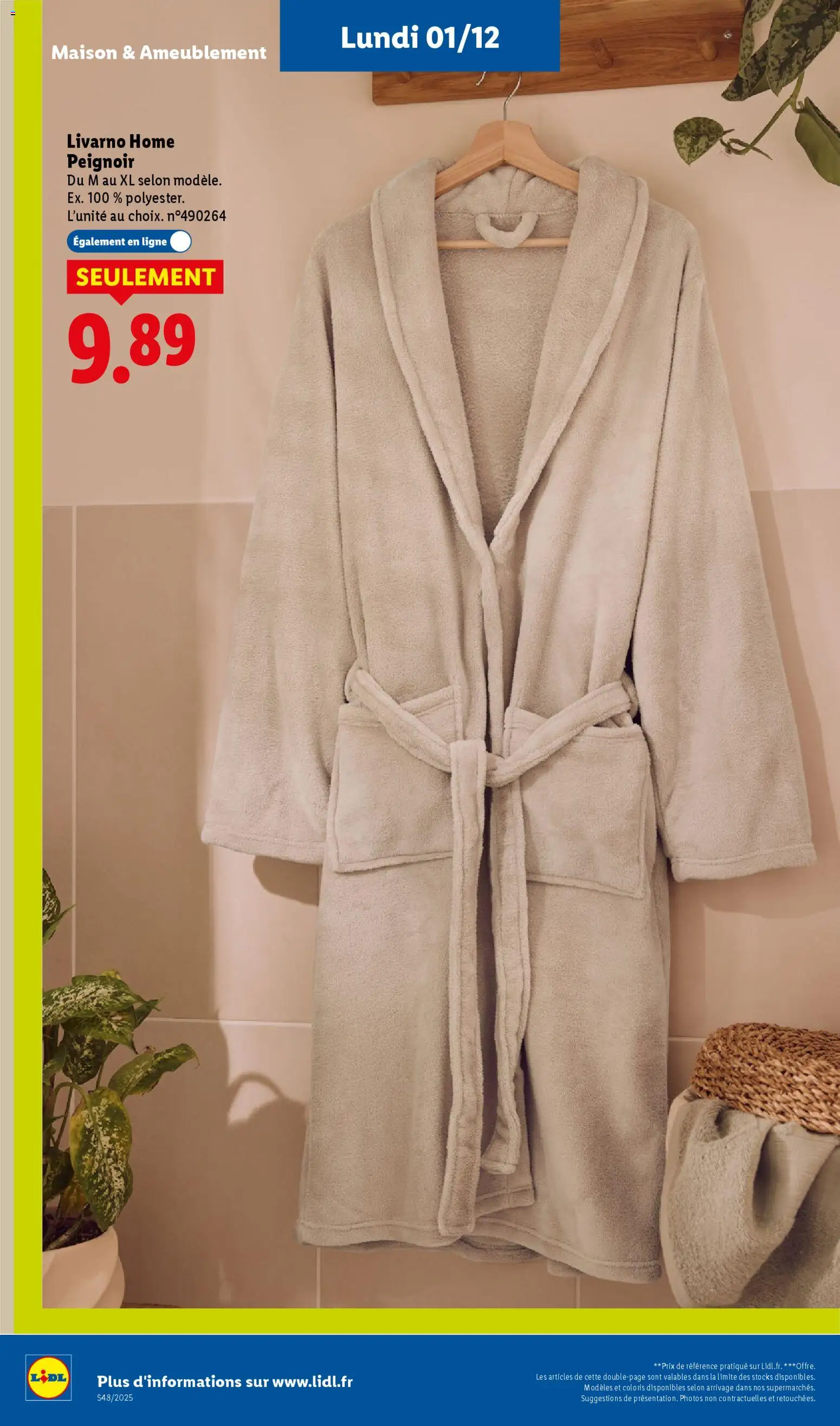 {H1} | Page: 31 | Produits: Peignoir