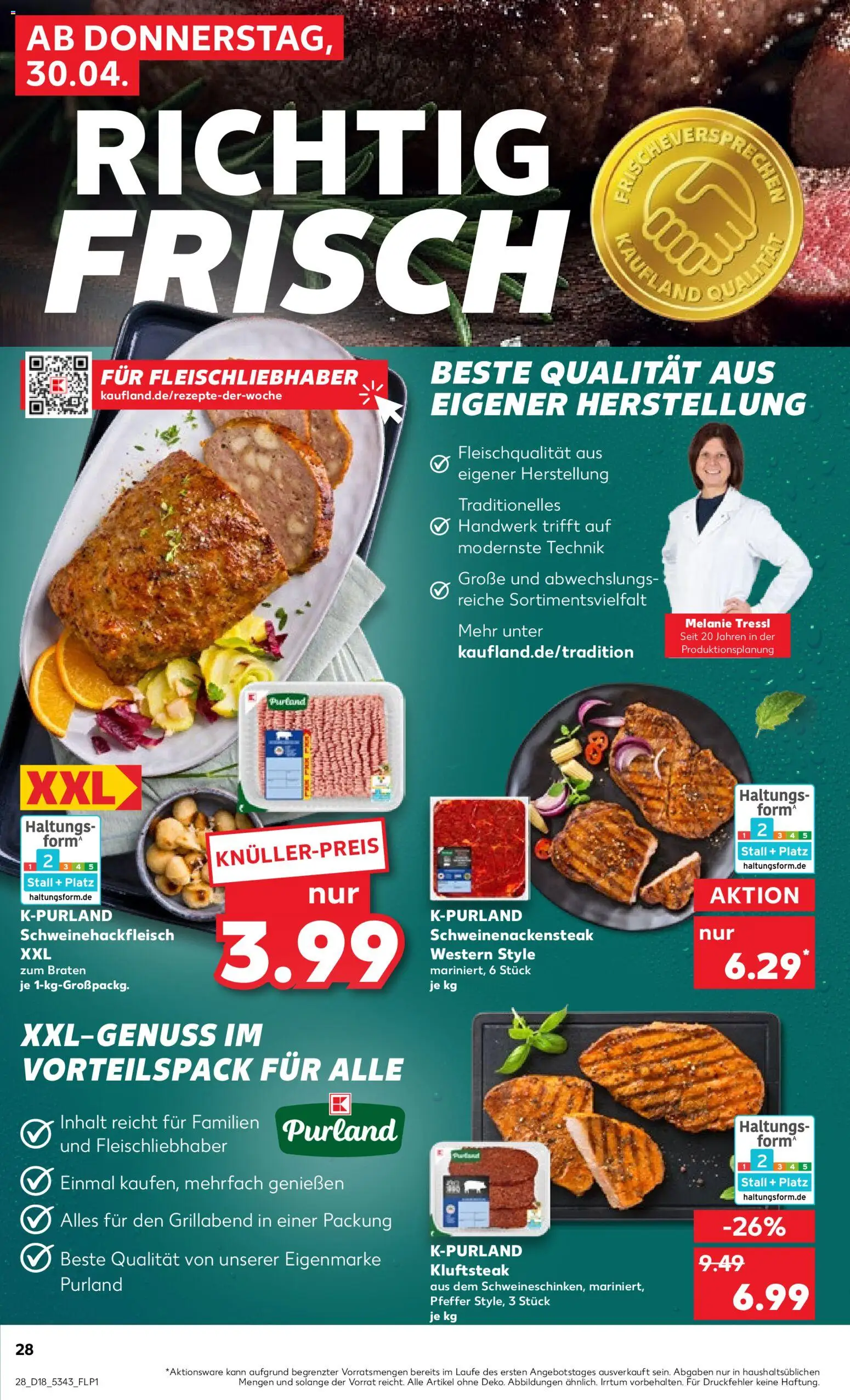 Kaufland Německo leták od 30.04.2026 | Strana: 28 | Produkty: Forma