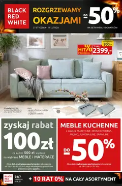 Pogląd oferty "Black Red White promocje" - ważna od 27.01.2026