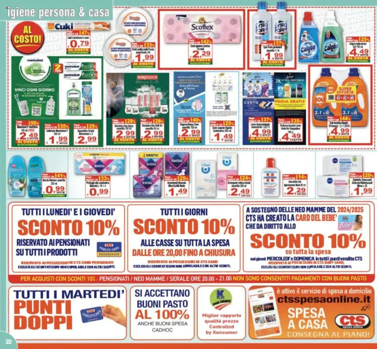 Volantino CTS del 17.09.2025 | Pagina: 22 | Prodotti: Forno, Carta forno