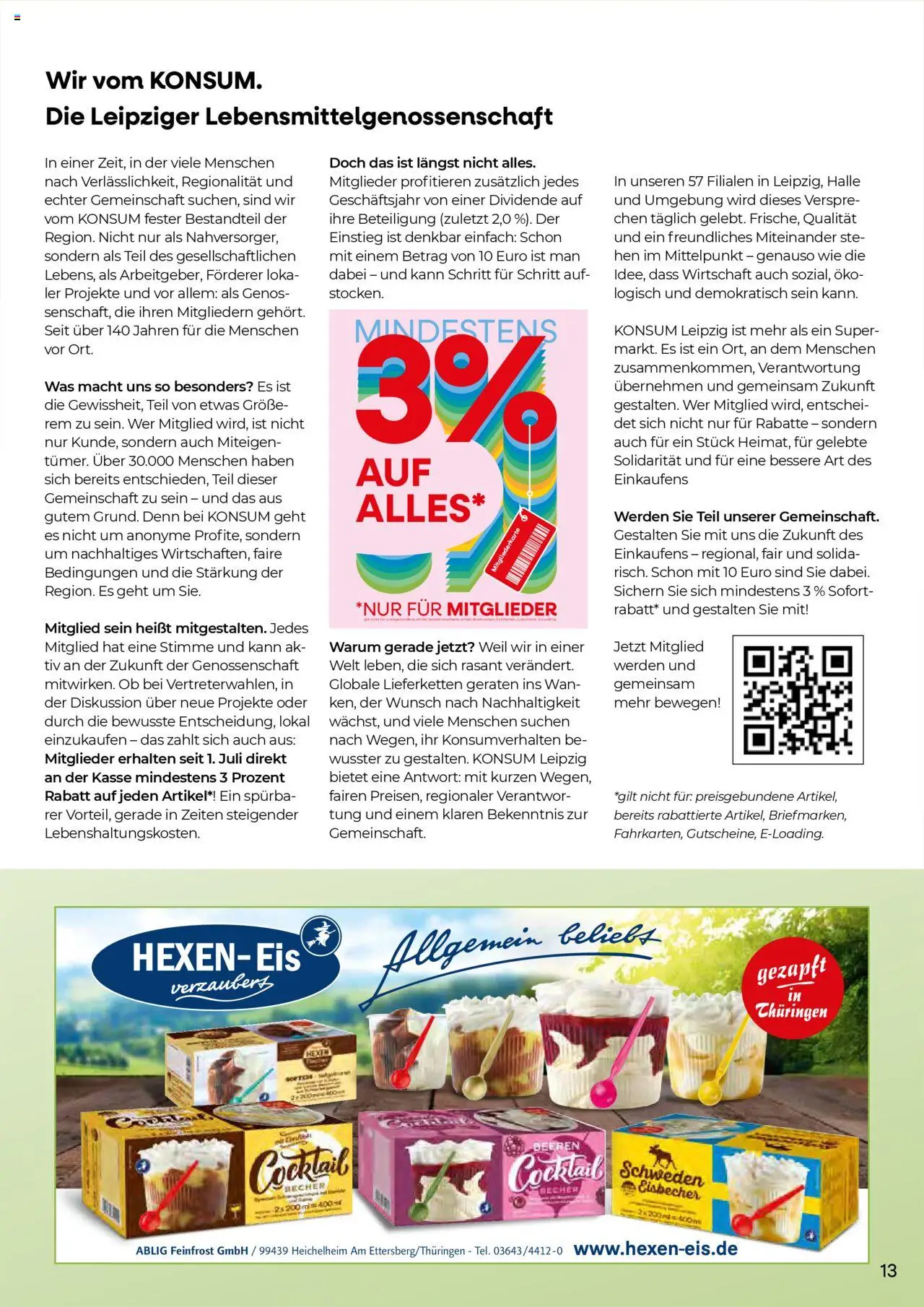 KONSUM Leipzig - Nah. Frisch. Freundlich. - gültig ab dem 28.07.2025 | Seite: 13