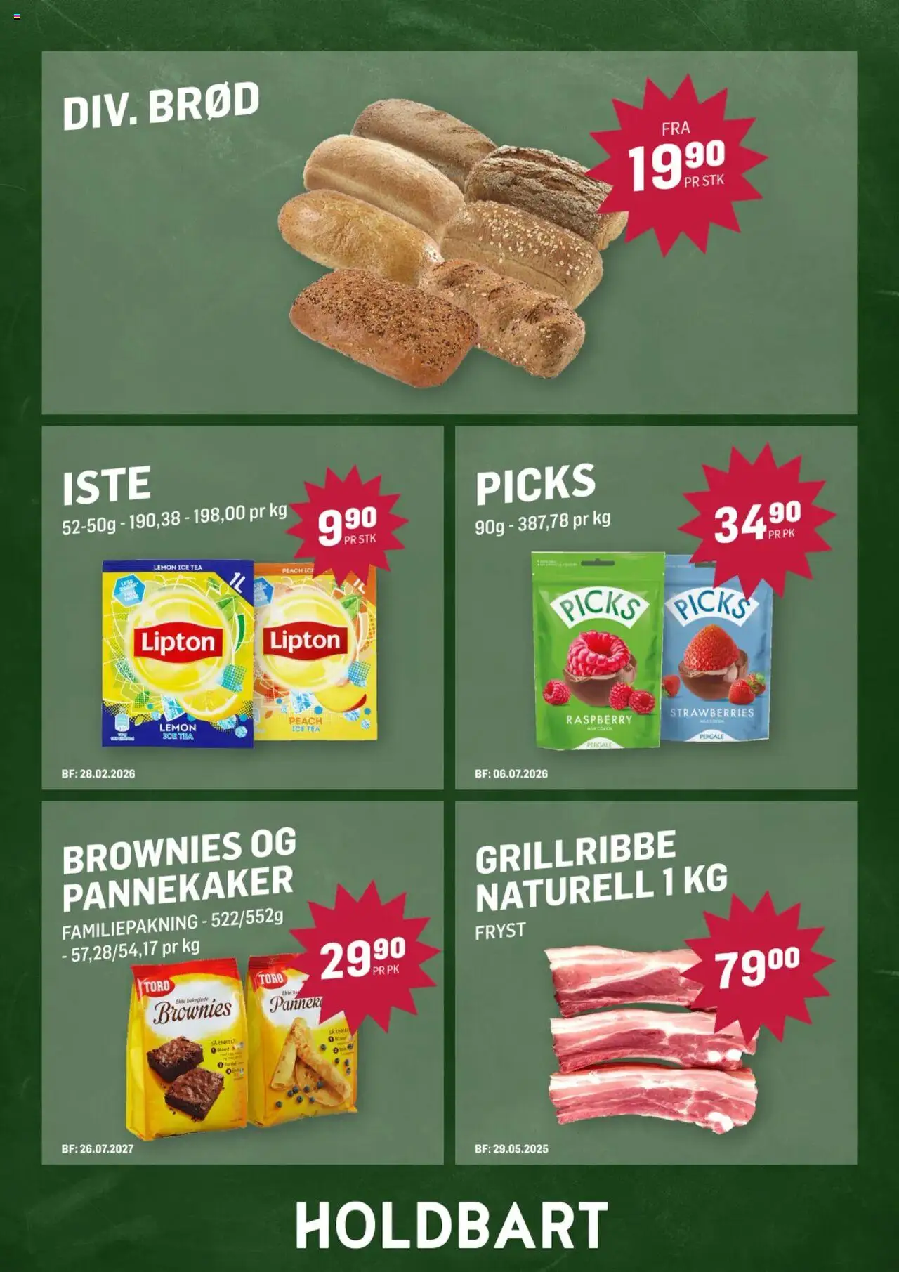  | Side: 5 | Produkter: Brød, Squash, Skrue, Iste