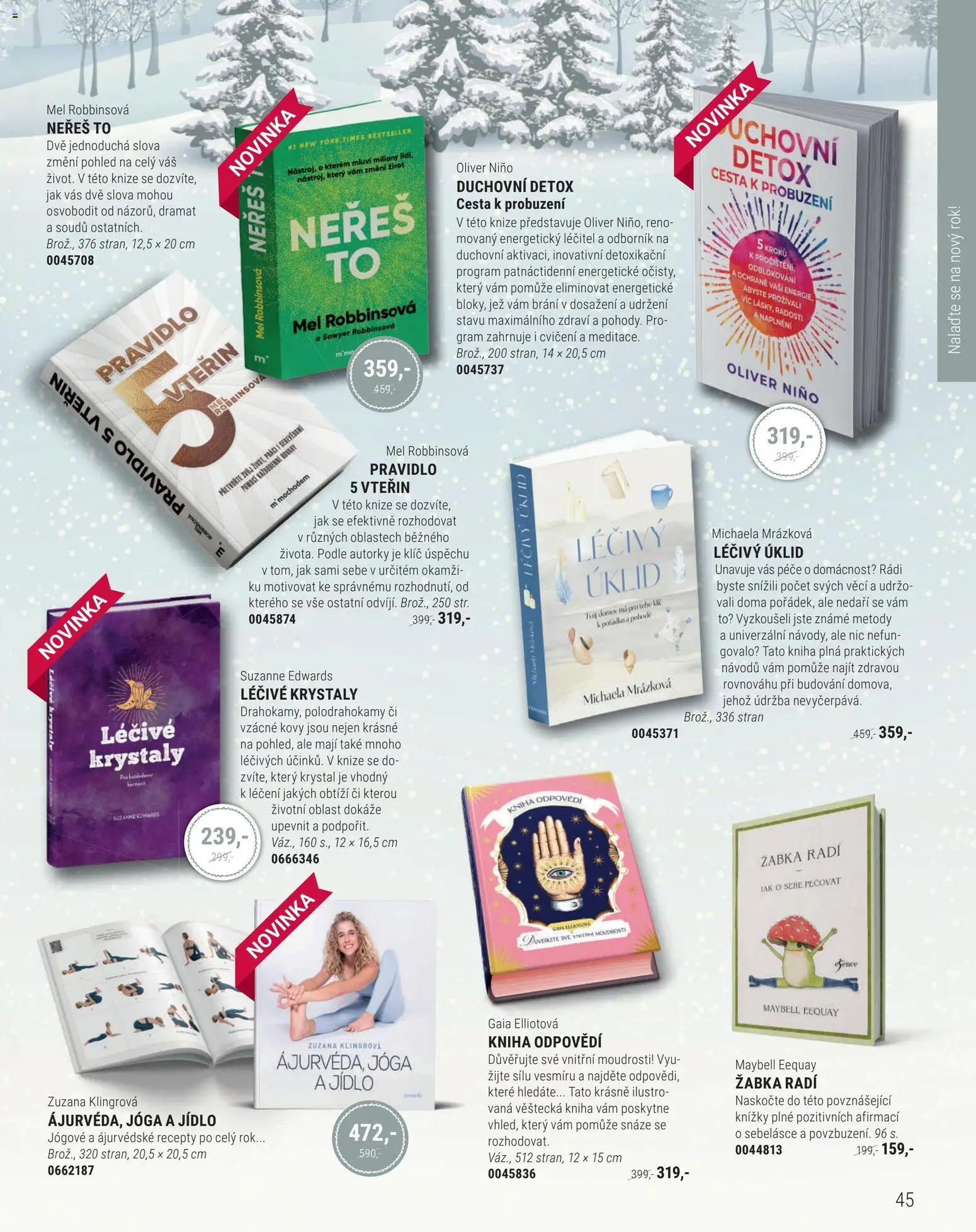 Knižní klub leták od 01.01.2026 | Strana: 45 | Produkty: Kniha, Vana