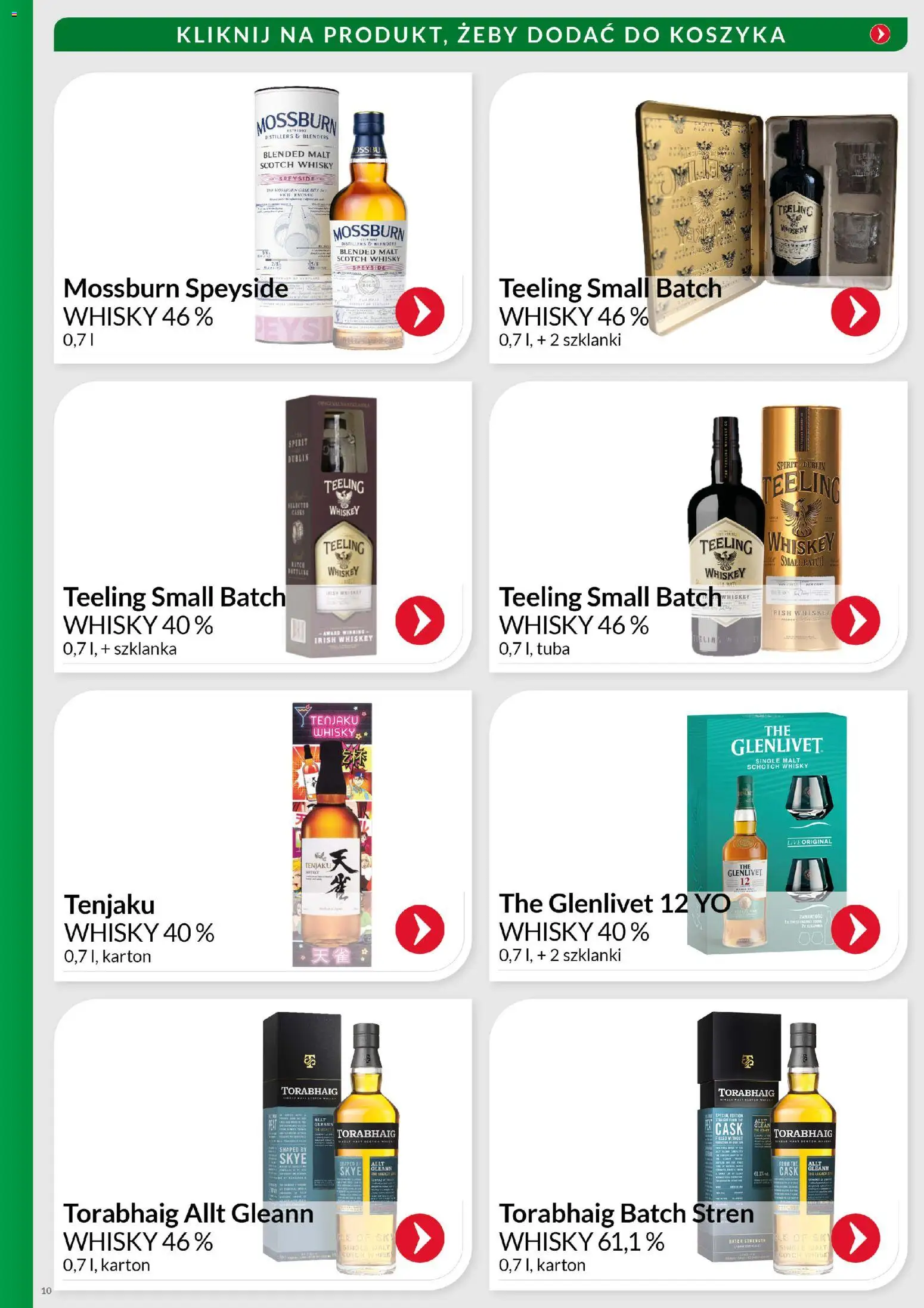 Eurocash Gazetka - Świąteczny Katalog Alkoholi od 01.11.2025 | Strona: 10