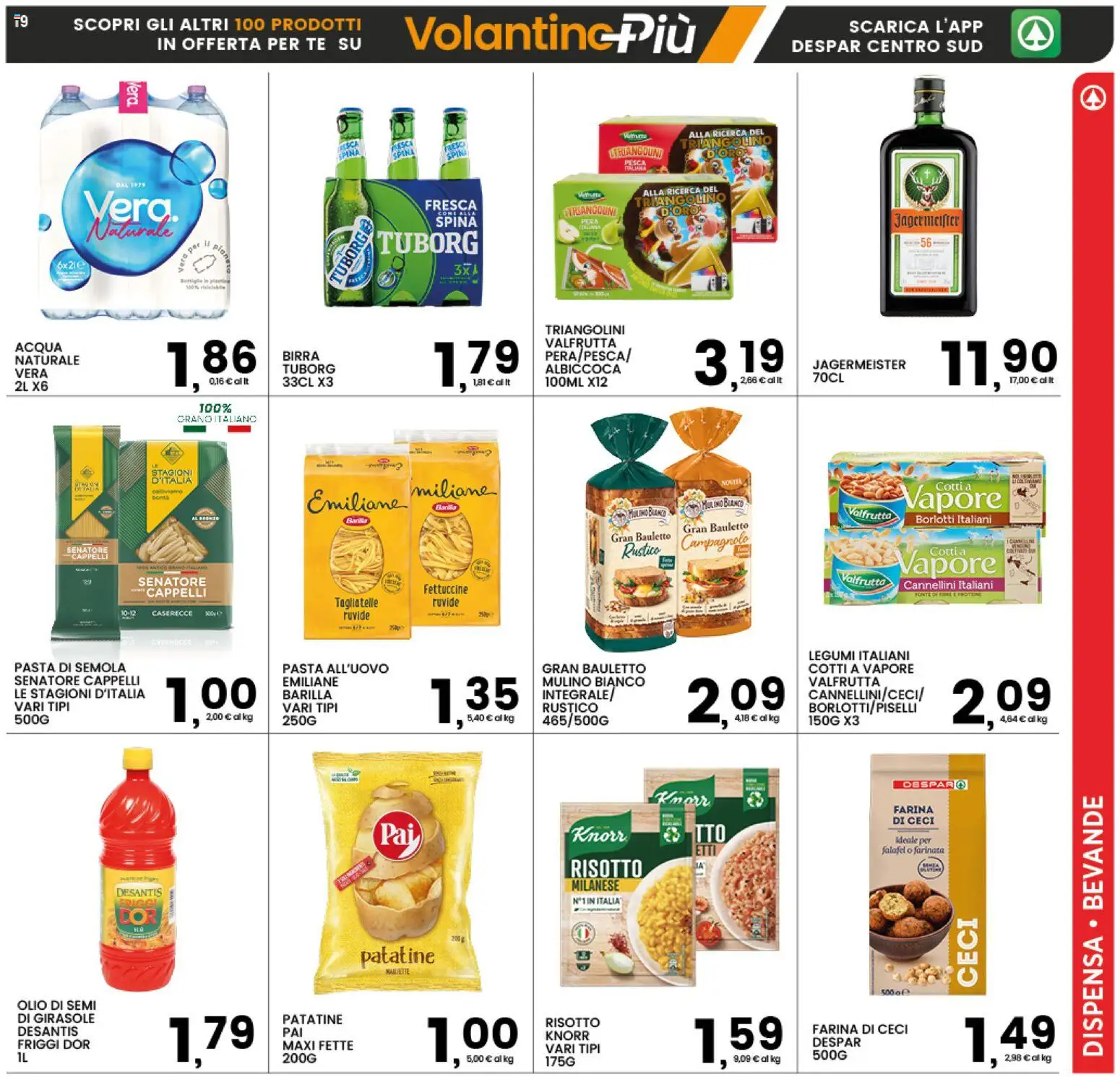 Volantino Interspar del 20.04.2026 | Pagina: 19 | Prodotti: Patatine, Acqua, Olio, Pesca