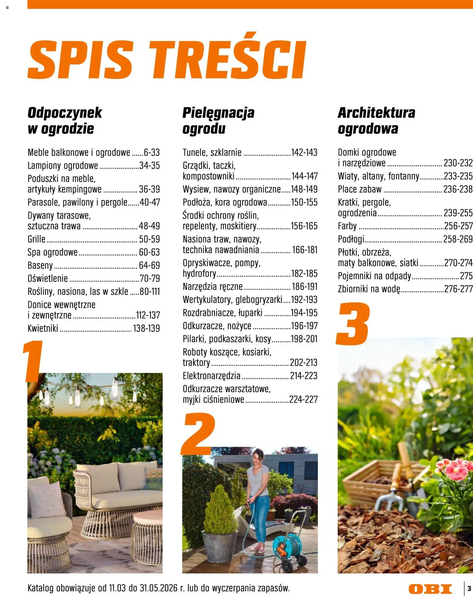 OBI gazetka - Ogród od 11.03.2026 | Strona: 3 | Produkty: Nasiona, Dywany