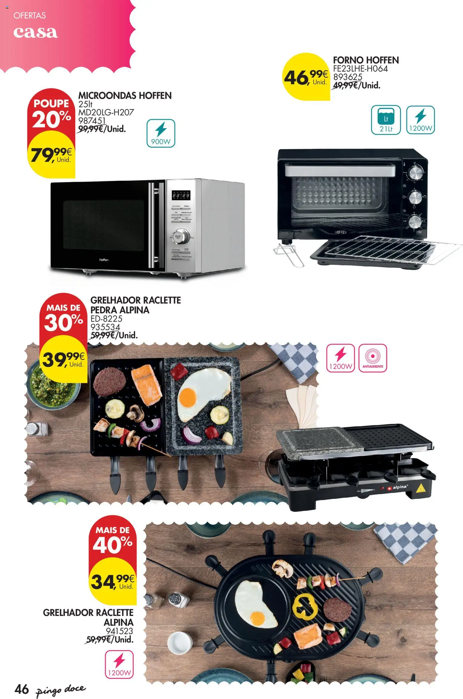 Pingo Doce - Natal │ válido de 11.11.2025 | Página: 46 | Produtos: Forno, Microondas