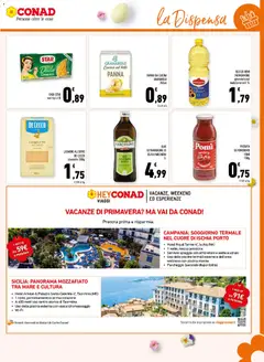 Anteprima del volantino Conad volantino Margherita Sicilia valido a partire dal 25.03.2026 | Pagina: 15 | Prodotti: Sdraio, Olive, Passata di pomodoro, Terra