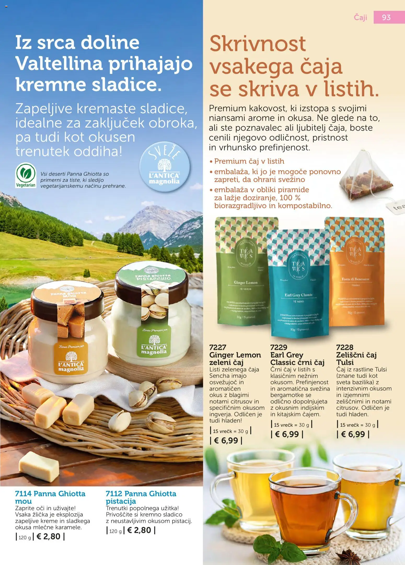 Novi Bofrost katalog ponudbe – veljaven od 04.03.2026 | Stran: 93 | Izdelki: Caj