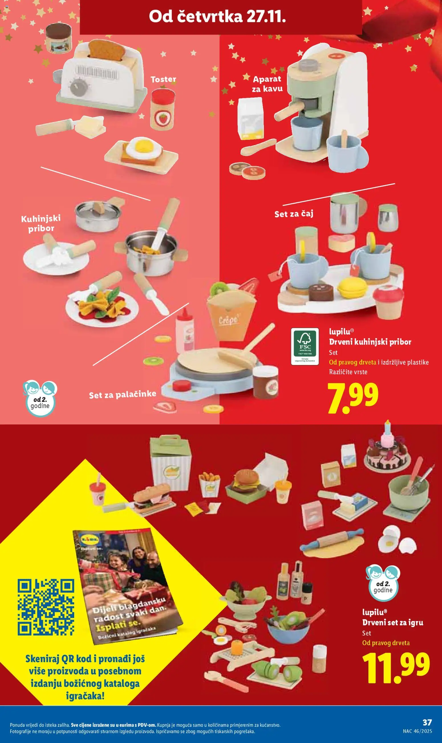 Lidl katalog | vrijedi od 27.11.2025 | Stranica: 37 | Proizvodi: Aparat za kavu, Toster, Čaj