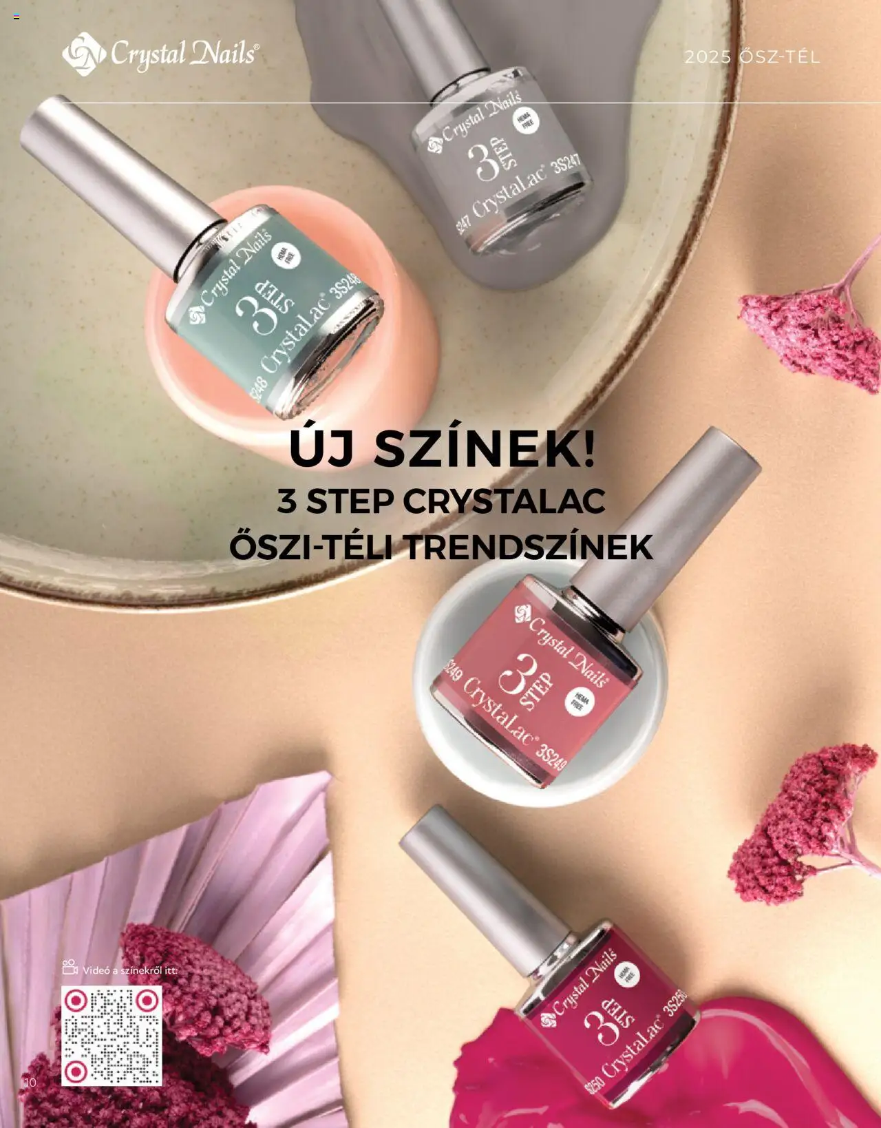 Crystal Nails akciós ujság - amely érvényes a következő dátumtól: 07.09.2025 | Oldal: 10 | Termékek: Videó