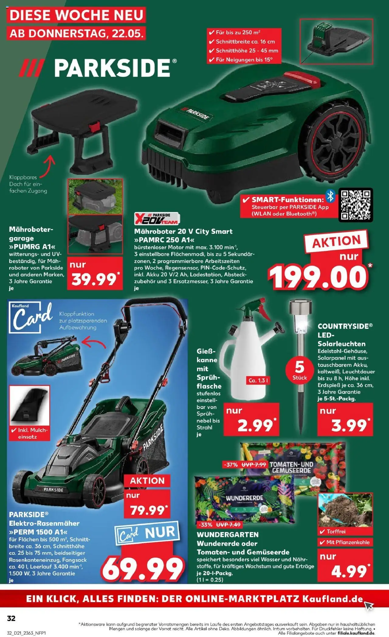 Kaufland prospekt Bad Kreuznach	 - gültig ab dem 22.05.2025 | Seite: 32 | Produkte: Roboter, Tomaten, Wasser