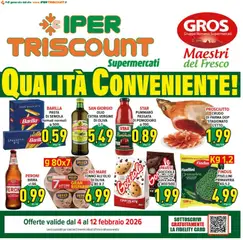 Anteprima del volantino Ipertriscount Roma catalogo valido a partire dal 04.02.2026