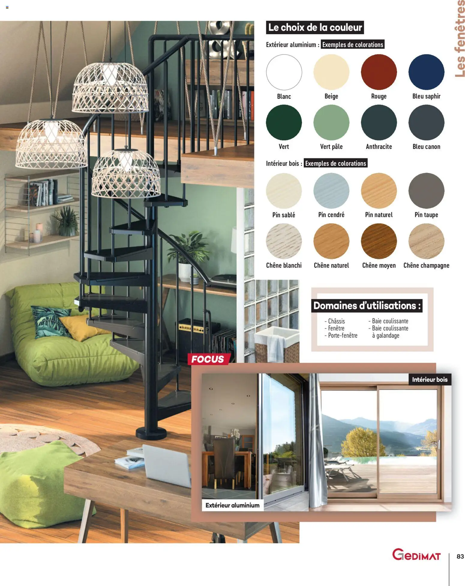 {H1} | Page: 83 | Produits: Baie coulissante, Champagne