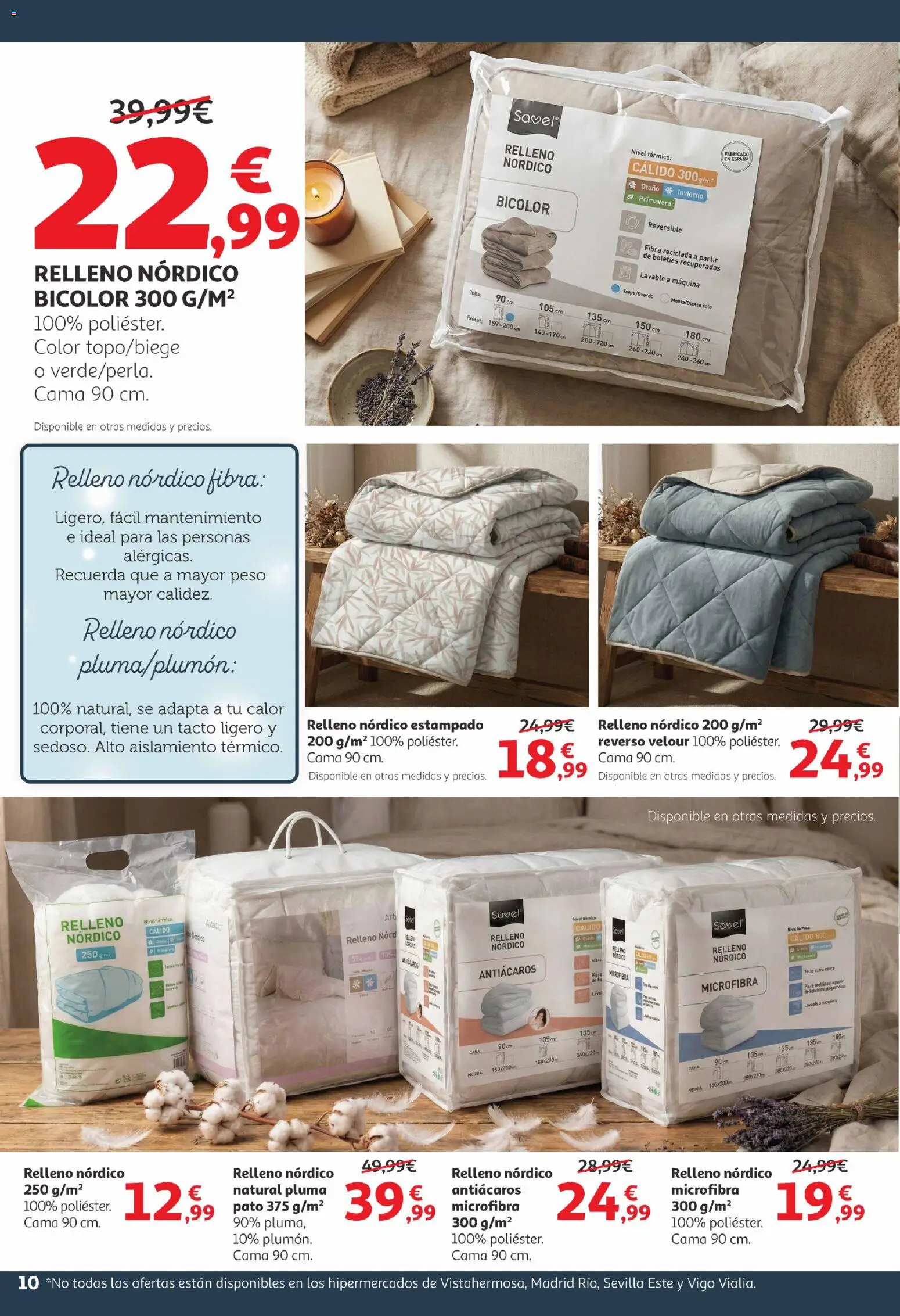 Alcampo -  Canarias │ válido desde el 09.01.2026 | Página: 10 | Productos: Peso, Cama