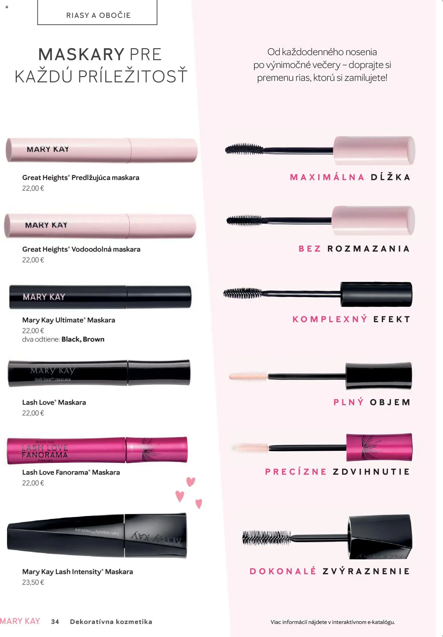 Nové Mary Kay akcie – leták je platný od 01.04.2026 | Strana: 34