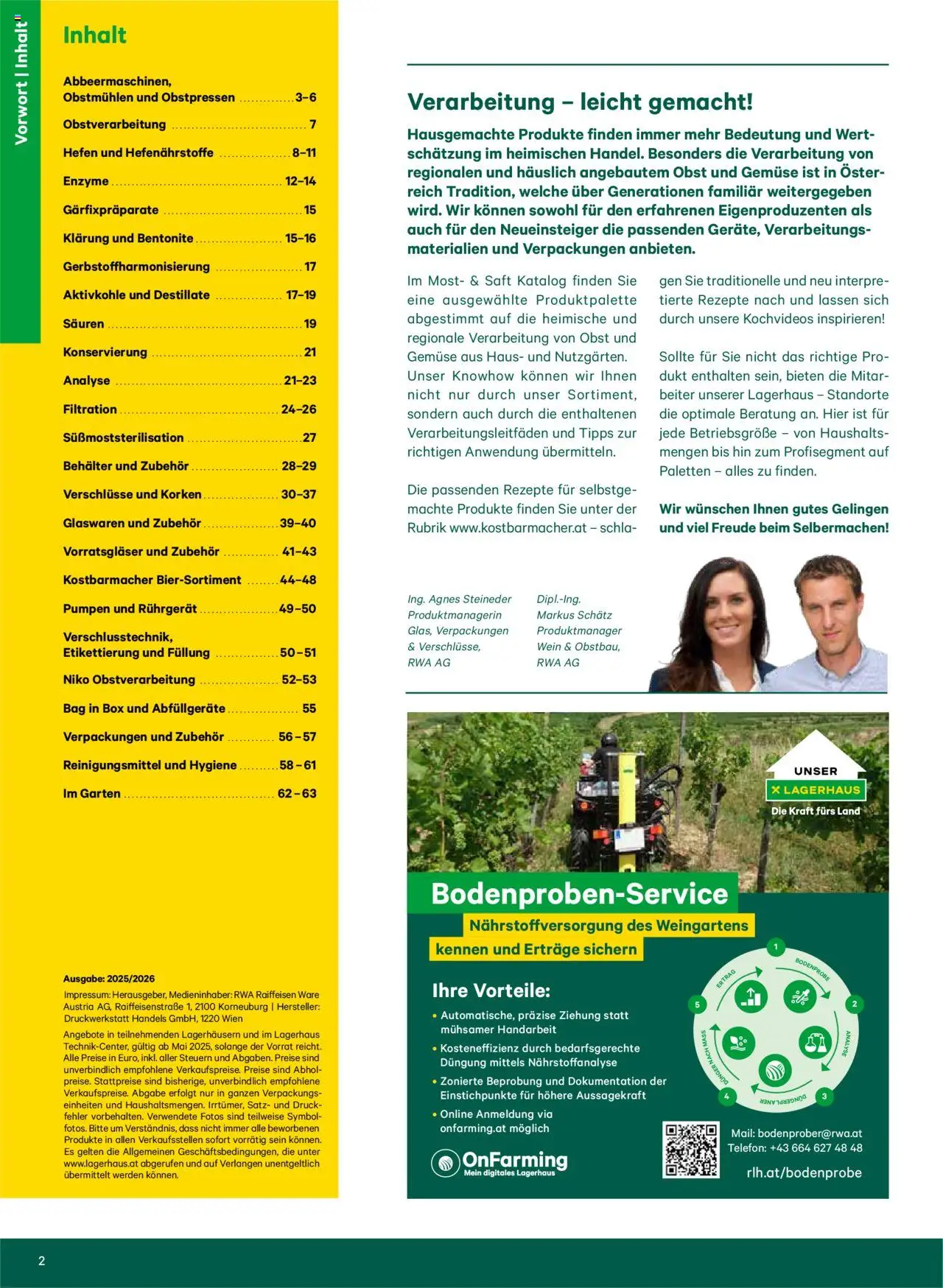 Lagerhaus Katalog Most & Saft gültig ab 25.06.2025 | Seite: 2 | Produkte: Gemüse, Obst, Box, Saft