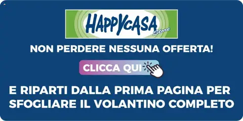 Volantino Happy Casa del 06.08.2025 | Pagina: 37