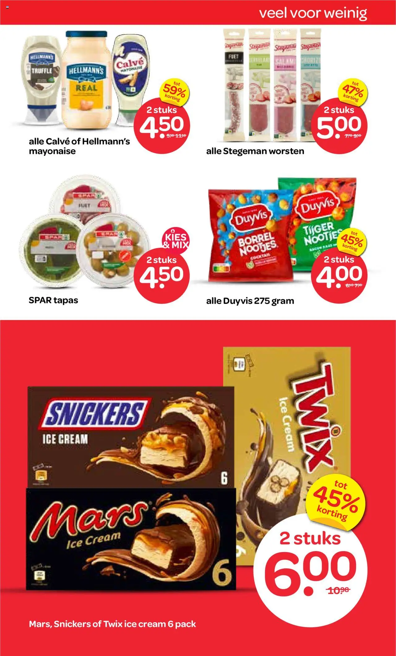  | Pagina: 11 | Producten: Salami, Twix, Snickers