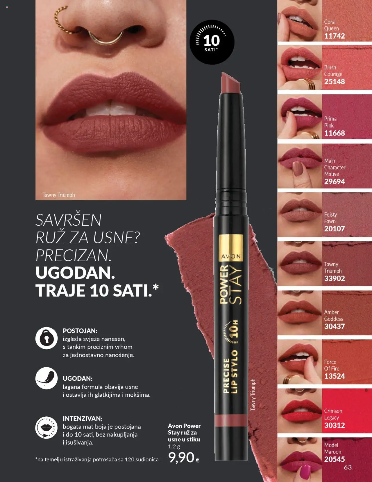 Avon katalog | vrijedi od 30.09.2025 | Stranica: 63 | Proizvodi: Ruž