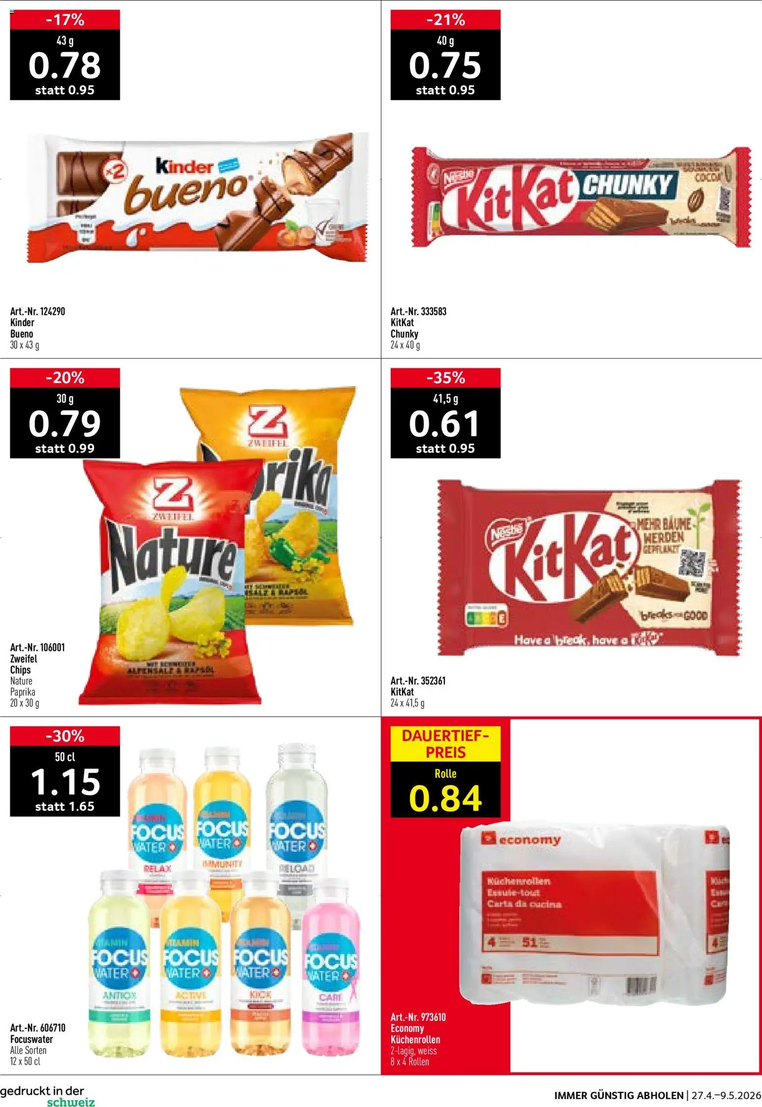 Prodega aktionen Kiosk – gültig ab 27.04.2026 | Seite: 24 | Produkte: Chips