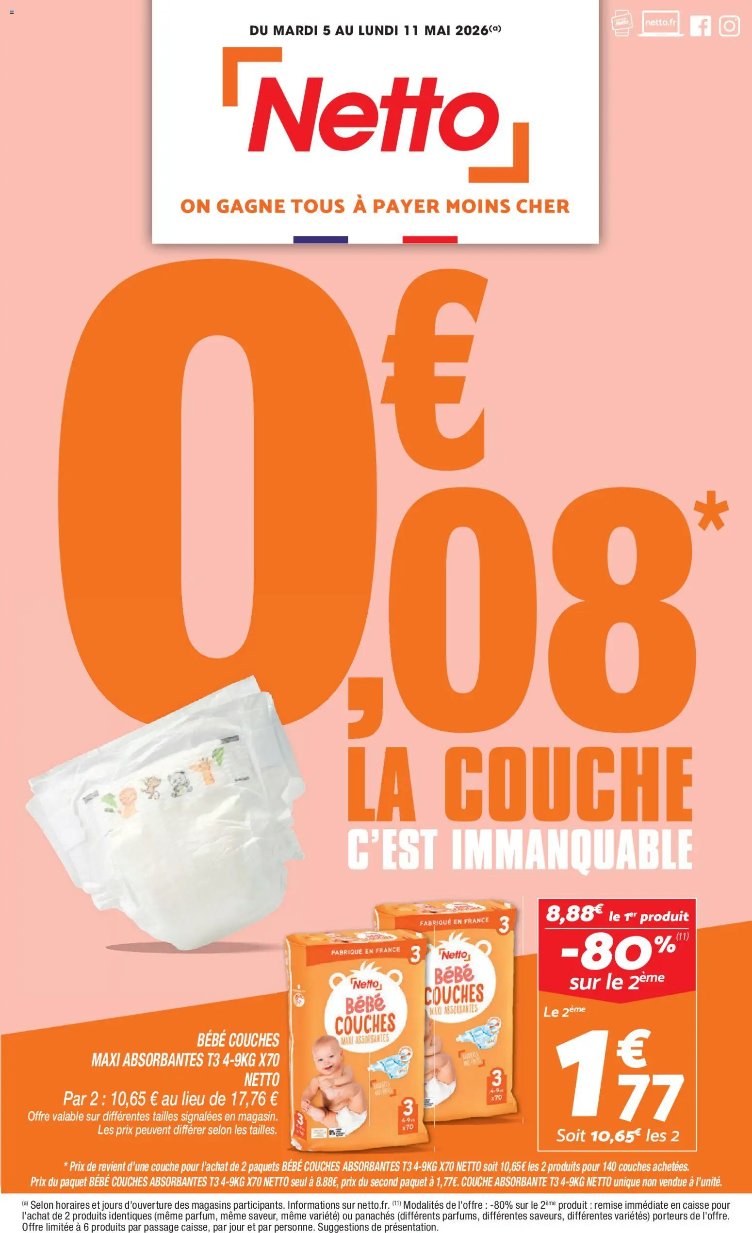 {H1} | Page: 1 | Produits: Couches