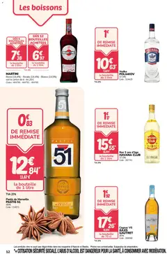 Promocash - Prévisualisation de Promocash catalogue valide à partir de 22.01.2026 | Page: 12 | Produits: Vodka, Pastis, Cognac, Martini