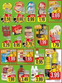 Klas leták platný od 23.03.2026 | Strana: 18 | Produkty: Tuniak, Olivový olej, Morca Della, Ocot