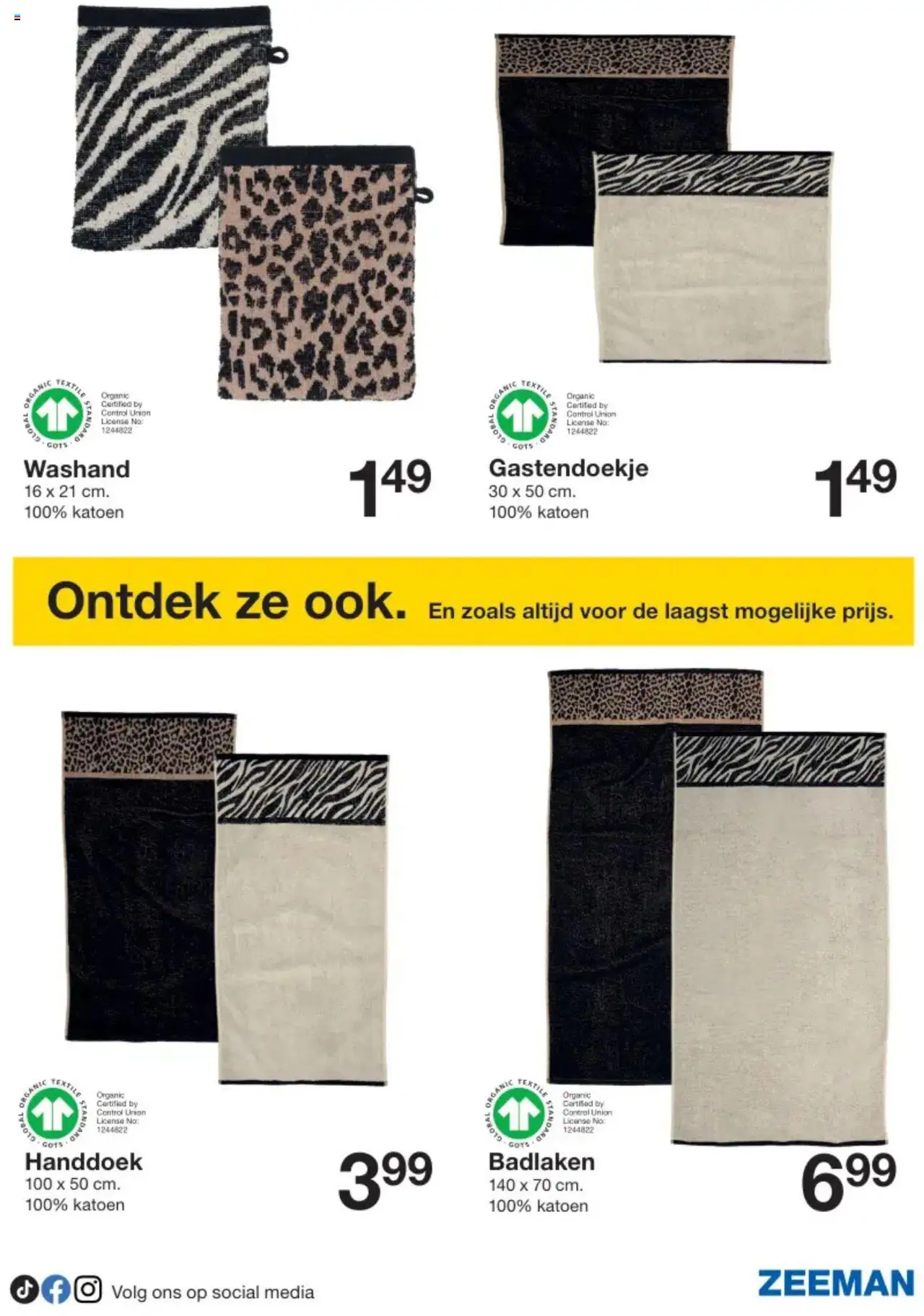  | Pagina: 30 | Producten: Handdoek
