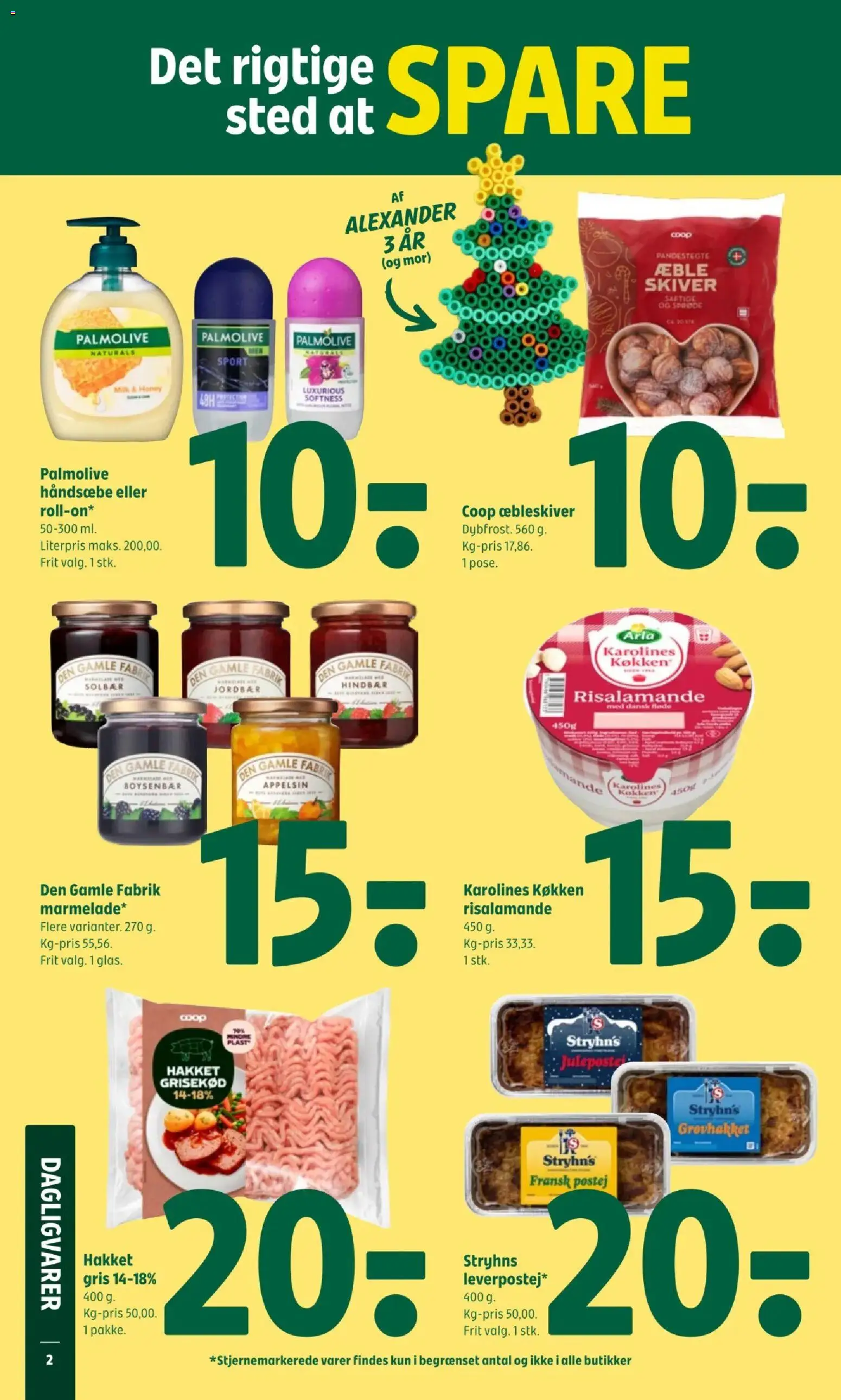 Coop 365 tilbudsavis – gyldig fra 20.11.2025 | Side: 2 | Produkter: Paté, Jordbær, Fløde, Solbær