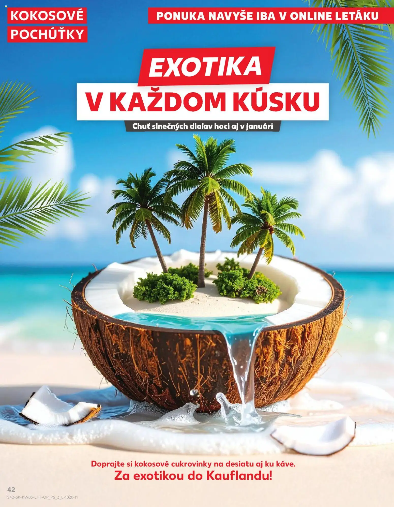 Nové Kaufland akcie – leták je platný od 15.01.2026 | Strana: 42