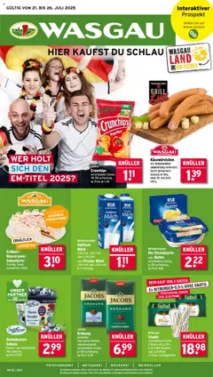 Wasgau Prospekt 	 gültig ab dem 21.07.2025
