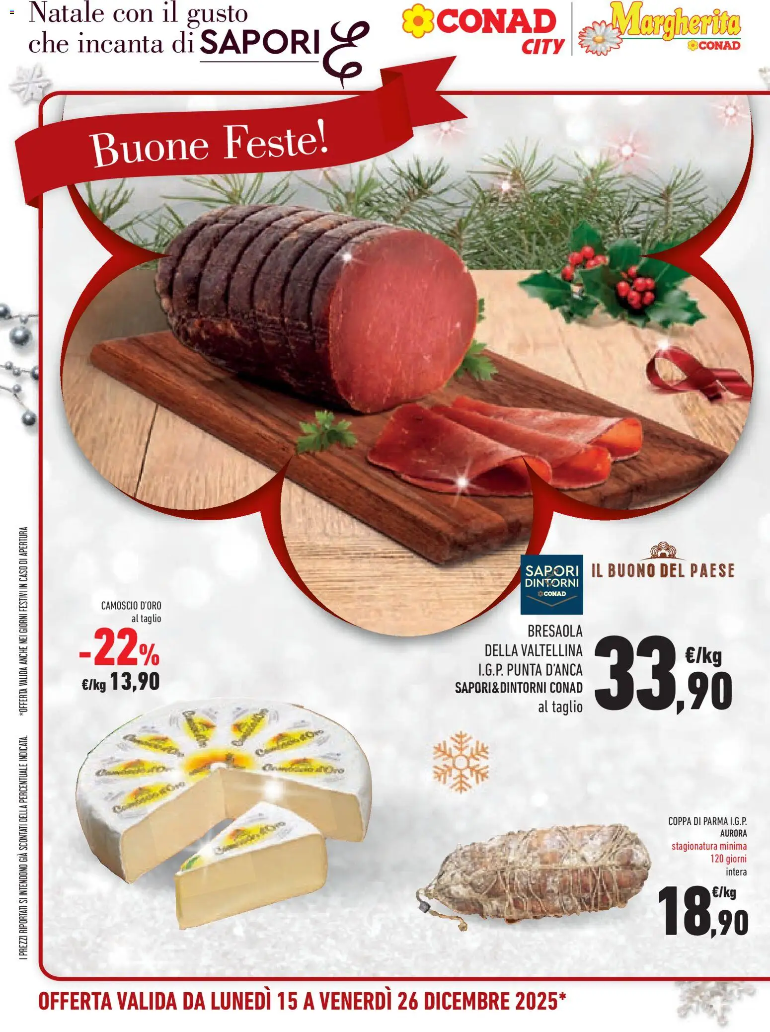 Volantino Conad del 15.12.2025 | Pagina: 10 | Prodotti: Bresaola