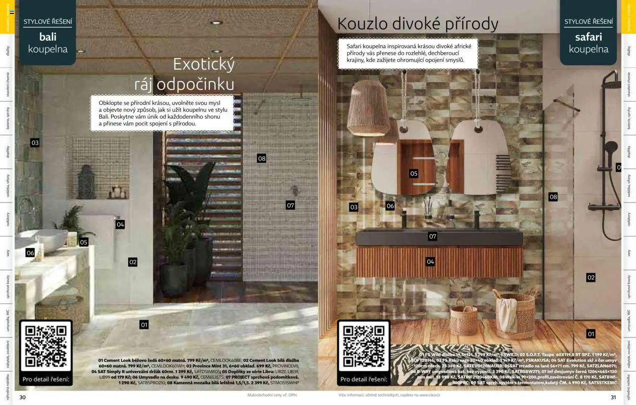 Siko koupelny katalog Koupelny 2025/2026 od 14.10.2025 | Strana: 16 | Produkty: Dlažba, Cement, Wc, Koupelna