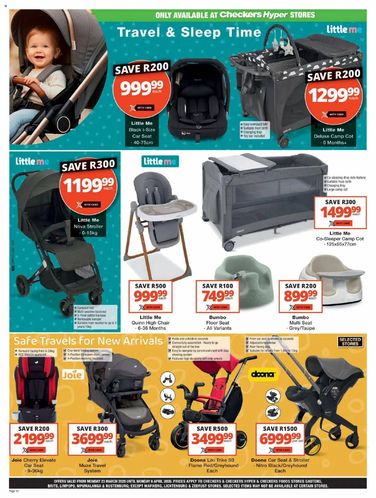 New Checkers catalogue – valid from 23.03.2026 | Page: 12 | Products: Tray, Chair, Box
