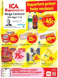 ICA Supermarket - Linköping - Förhandsvisning av reklamblad från butik ICA Supermarket aktuell från 02.03.2026