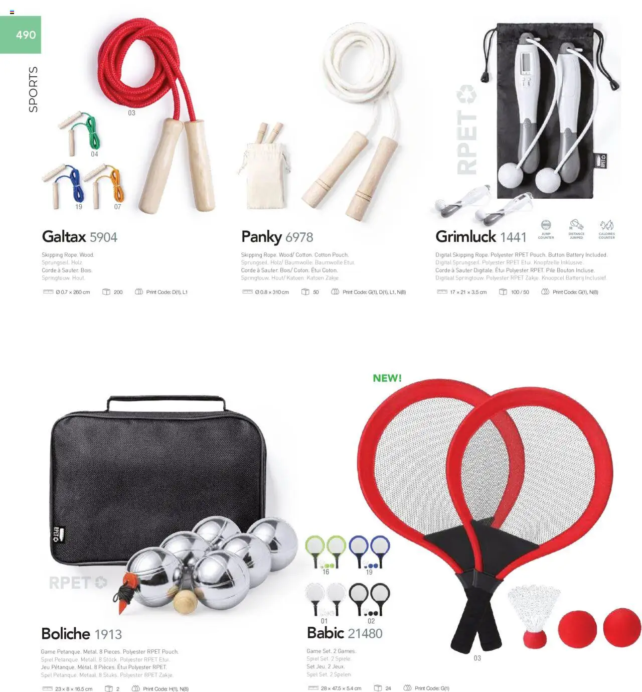 Sapo Giveaways Catalogue – σε ισχύ από 01.01.2025 | Σελίδα: 492