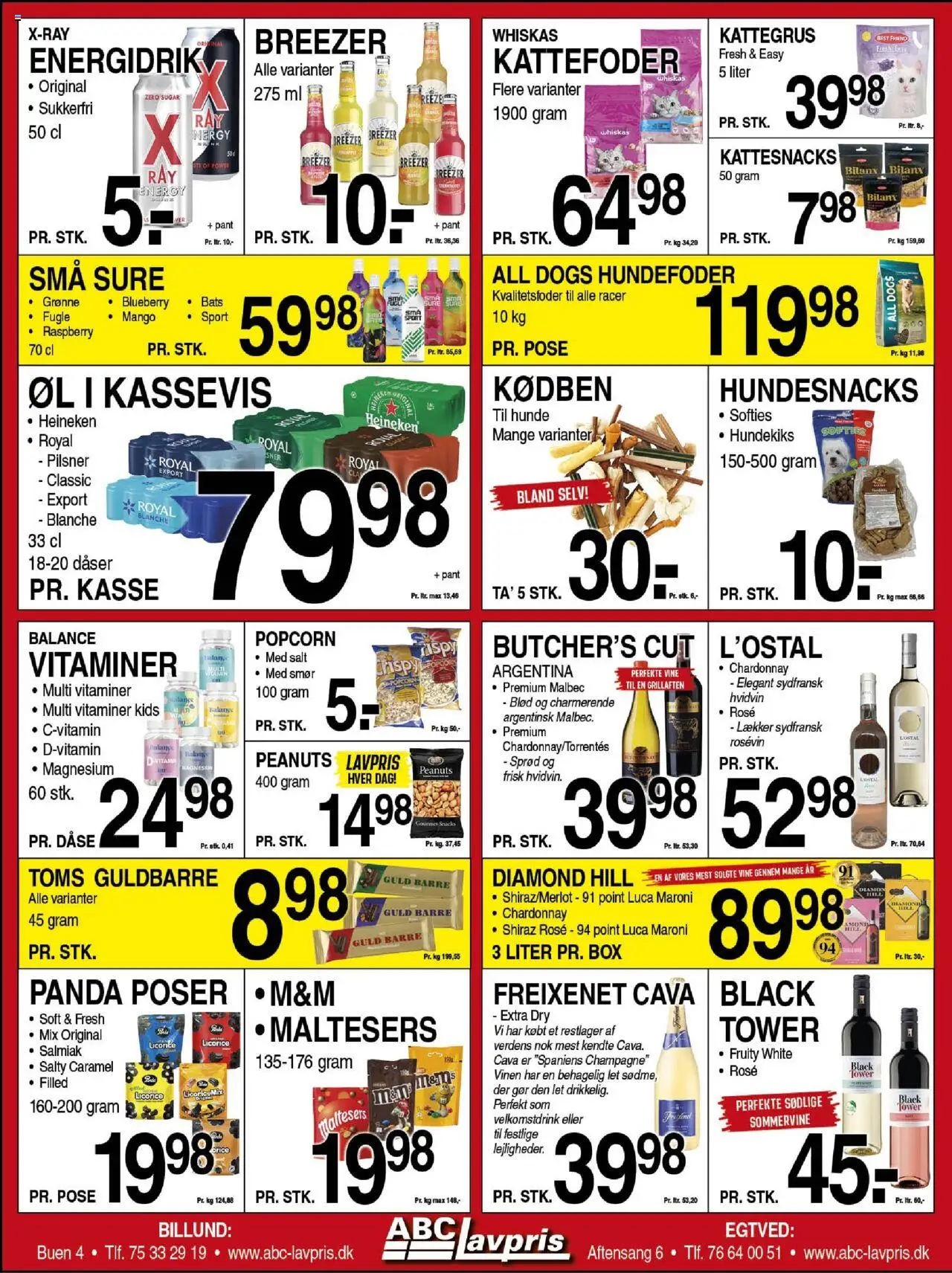 Abc Lavpris Tilbudsavis gyldig fra 18.06.2025 | Side: 7 | Produkter: Smør, Salt, Hundekiks, Kattefoder