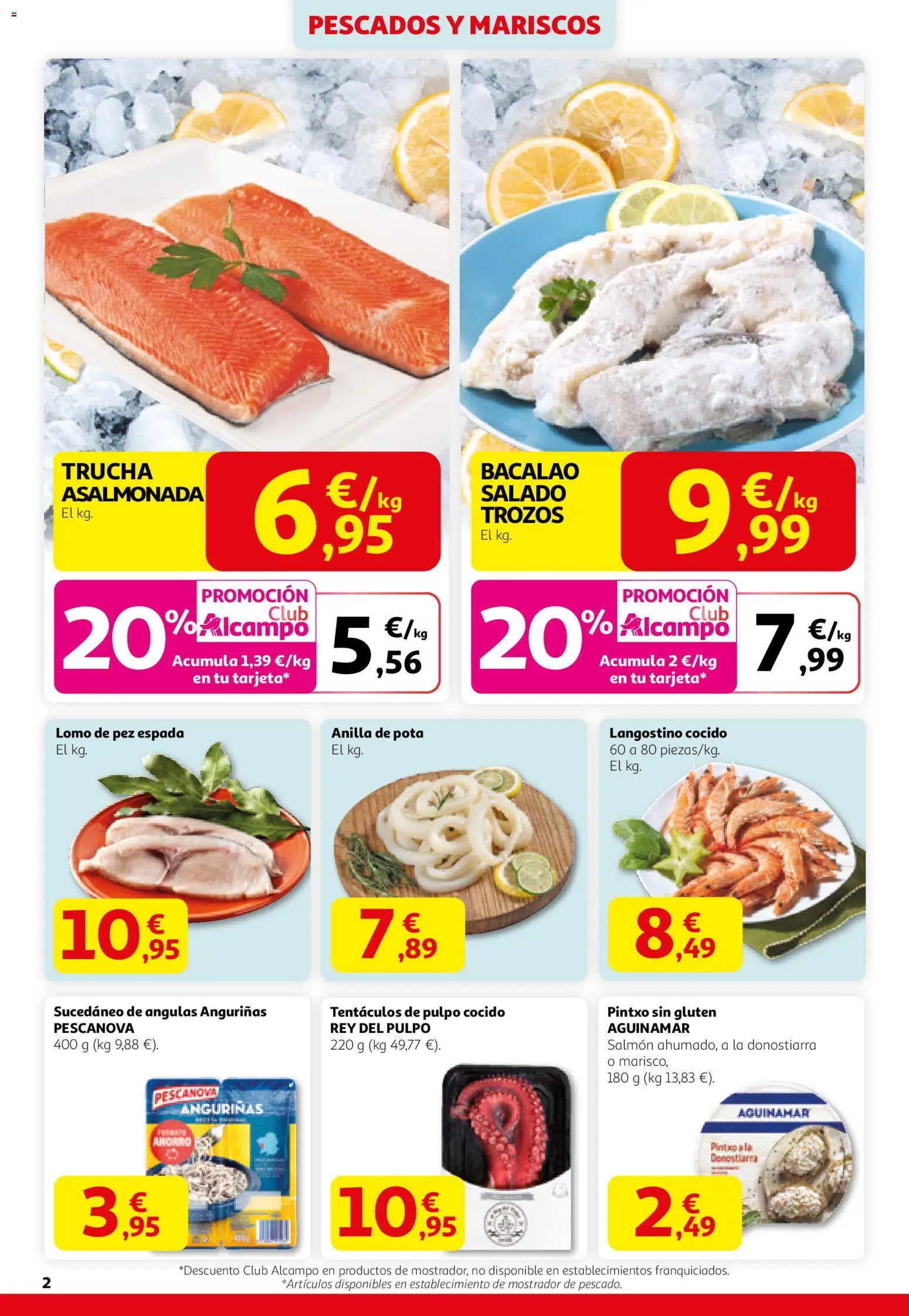 Alcampo folleto │ válido desde el 12.02.2026 | Página: 2 | Productos: Langostino