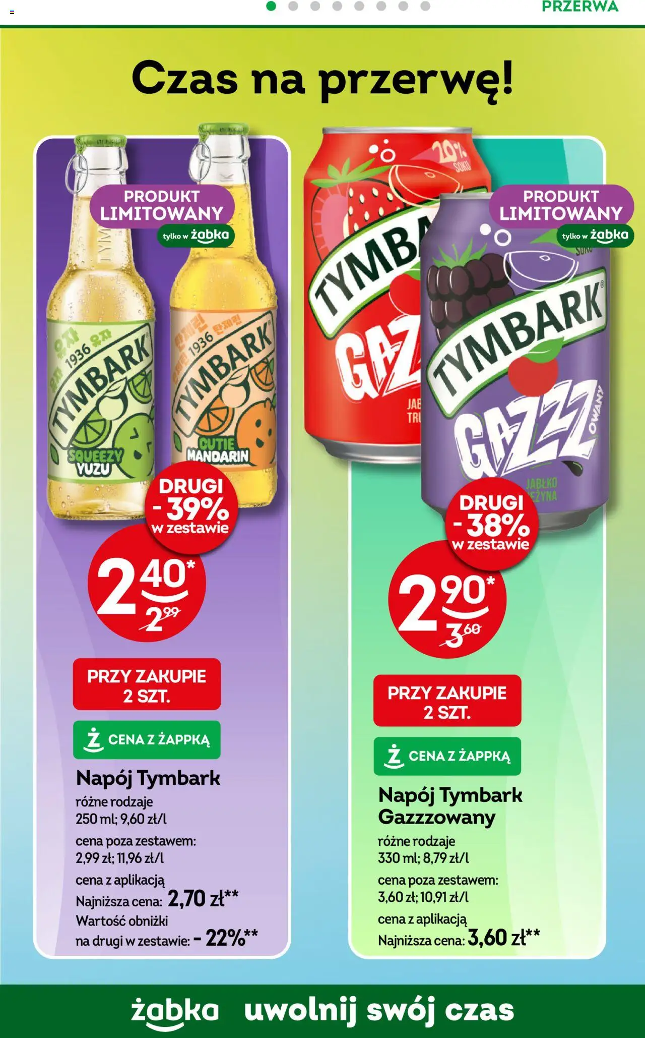 Żabka Gazetka od 21.05.2025 | Strona: 78 | Produkty: Mleko wypasione, Jogurt pitny, Mleko, Skyr