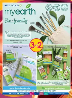 Clicks specials catalogue – valid from 25.03.2026 | Page: 40 | Products: Brush, Paper, Makeup brushes, Cotton buds