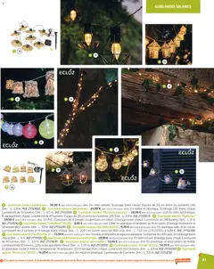 Jardiland - Prévisualisation de Jardiland catalogue printemps - été valide à partir de 27.02.2026 | Page: 81 | Produits: Câble, Guirlande solaire