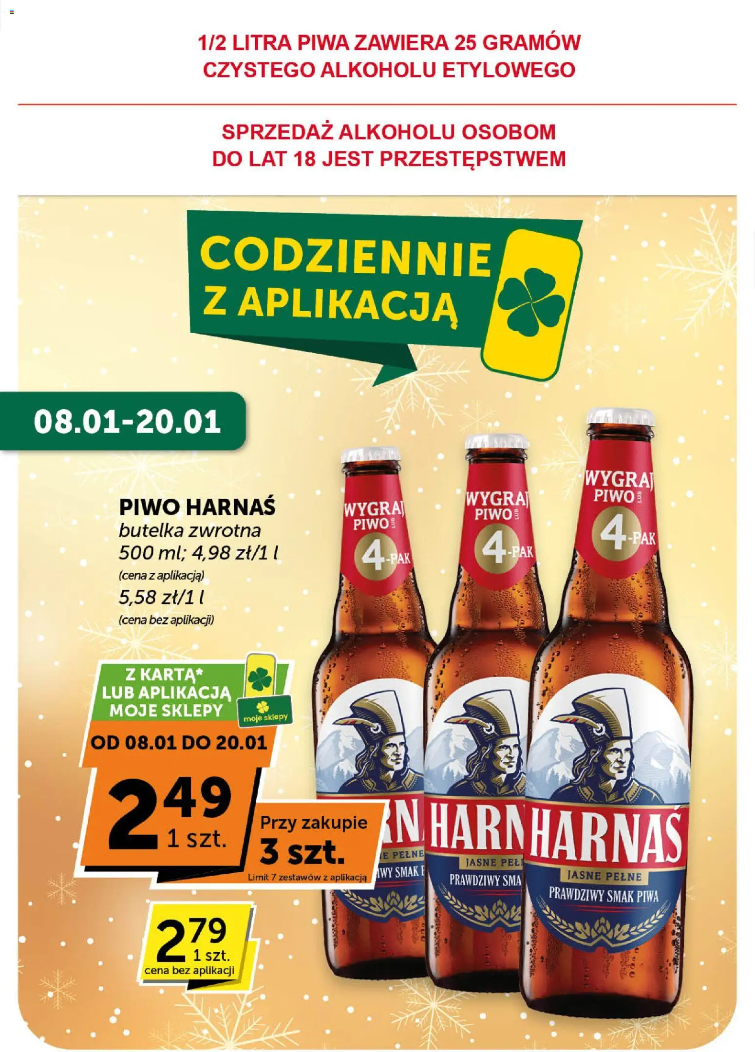 ABC Gazetka - Minimarket od 08.01.2026 | Strona: 6 | Produkty: Harnaś, Piwo