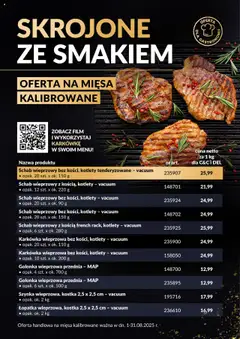 Pogląd oferty "Makro Gazetka - Mięsa kalibrowane" - ważna od 01.08.2025