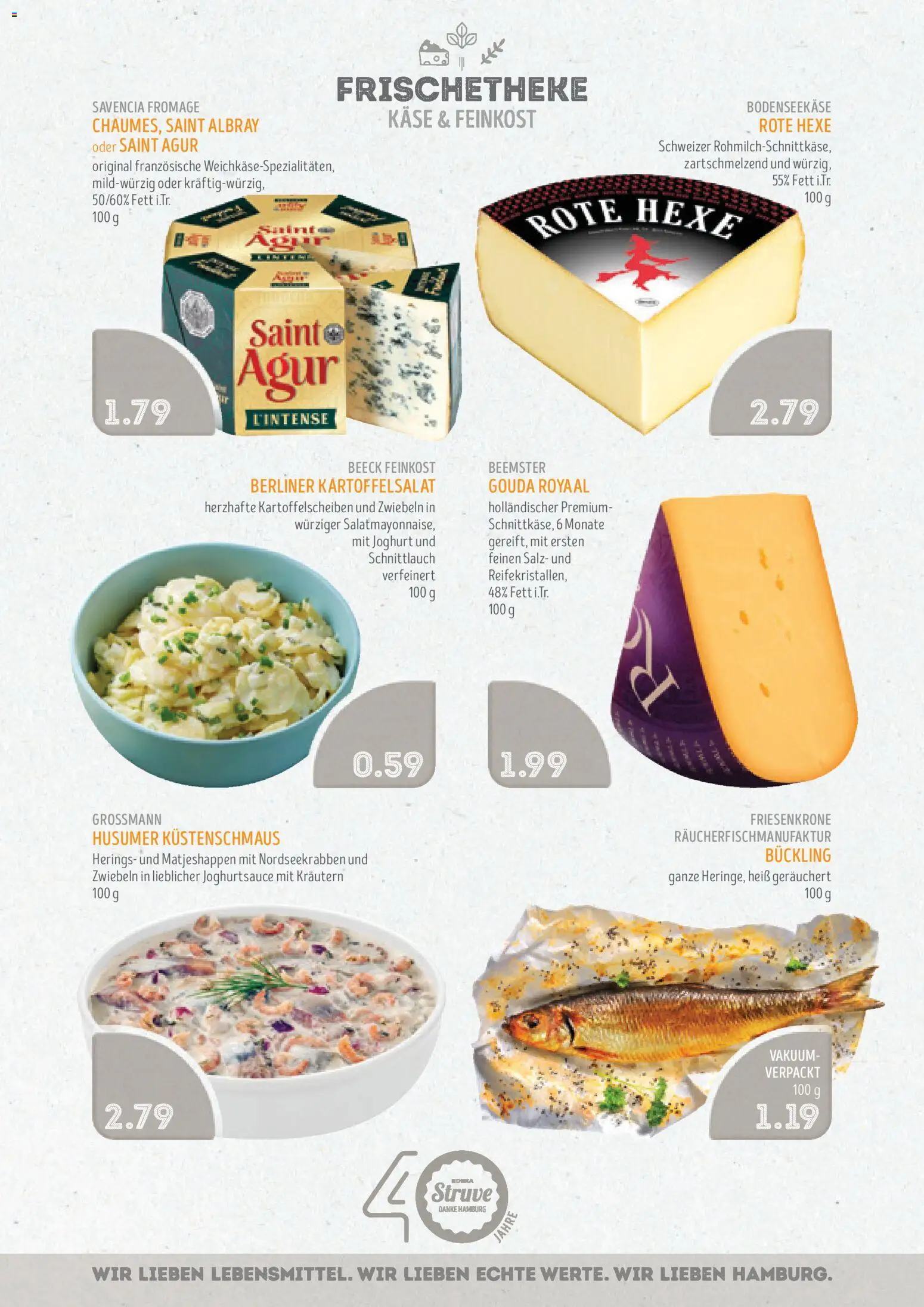 Edeka Struve Prospekt 	 – gültig ab 26.01.2026 | Seite: 5 | Produkte: Berliner, Käse, Joghurt, Salz